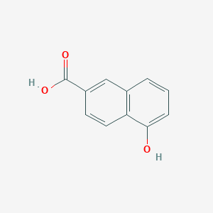 molecular formula C11H8O3 B3050217 5-Hydroxy-2-naphthoic acid CAS No. 2437-18-5