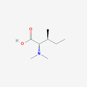 molecular formula C8H17NO2 B3050221 L-Isoleucine, N,N-dimethyl- CAS No. 2439-38-5