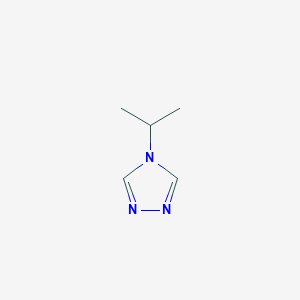 molecular formula C5H9N3 B3050242 4-异丙基-4H-1,2,4-三唑 CAS No. 24463-56-7