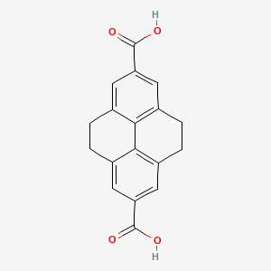 2,7-Pyrenedicarboxylic acid, 4,5,9,10-tetrahydro-
