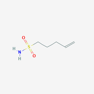 molecular formula C5H11NO2S B3050251 Pent-4-ene-1-sulfonamide CAS No. 245368-50-7