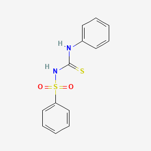 N-Phenyl-N'-phenylsulfonylthiourea