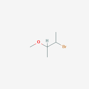 molecular formula C5H11BrO B3050259 2-Bromo-3-methoxy-butane CAS No. 24618-36-8