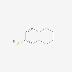 molecular formula C10H12S B3050263 5,6,7,8-Tetrahydronaphthalene-2-thiol CAS No. 24634-91-1