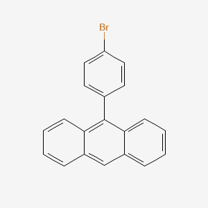 molecular formula C20H13B B3050266 9-(4-Bromophenyl)anthracene CAS No. 24672-71-7