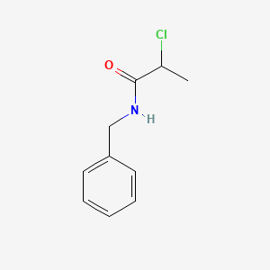 molecular formula C10H12ClNO B3050276 N-Benzyl-2-chloropropanamide CAS No. 24752-66-7