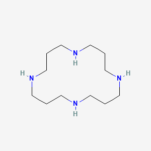 molecular formula C12H28N4 B3050279 1,5,9,13-Tetraazacyclohexadecane CAS No. 24772-41-6