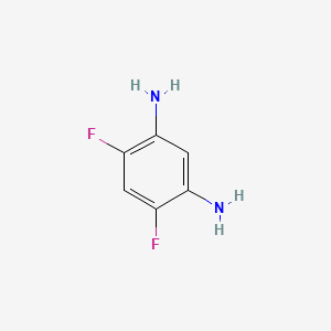 molecular formula C6H6F2N2 B3050327 4,6-Difluorobenzene-1,3-diamine CAS No. 25170-74-5