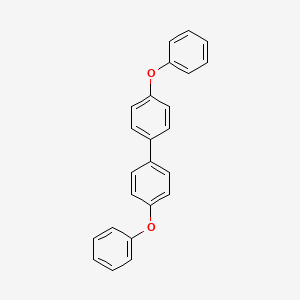 molecular formula C24H18O2 B3050331 4,4'-Diphenoxybiphenyl CAS No. 2519-16-6