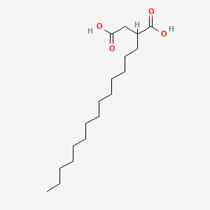molecular formula C18H34O4 B3050344 Tetradecylsuccinic acid CAS No. 2530-30-5
