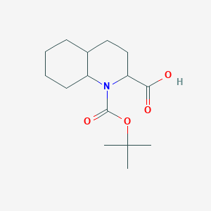 1-[(Tert-butoxy)carbonyl]-decahydroquinoline-2-carboxylic acid