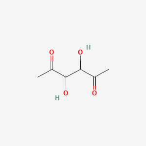 molecular formula C6H10O4 B3050383 3,4-Dihydroxyhexane-2,5-dione CAS No. 25566-16-9