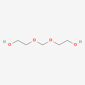 molecular formula C5H12O4 B3050399 2,2'-[Methylenebis(oxy)]bisethanol CAS No. 2565-36-8