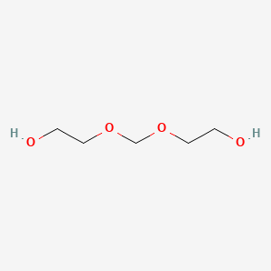 molecular formula C5H12O4 B3050399 2,2'-[亚甲基双(氧)]双乙醇 CAS No. 2565-36-8