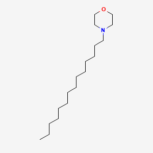 molecular formula C18H37NO B3050413 4-十四烷基吗啉 CAS No. 25727-93-9