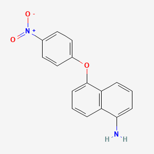 5-(4-Nitrophenoxy)naphthalen-1-amine