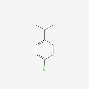 molecular formula C9H11Cl B3050475 Benzene, 1-chloro-4-(1-methylethyl)- CAS No. 2621-46-7
