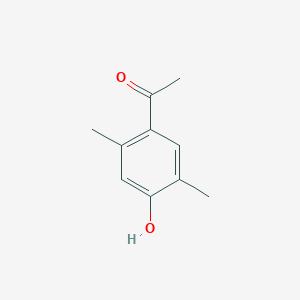 molecular formula C10H12O2 B3050477 1-(4-Hydroxy-2,5-dimethylphenyl)ethanone CAS No. 26216-10-4