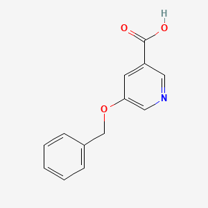 molecular formula C13H11NO3 B3050489 5-(Benzyloxy)nicotinic acid CAS No. 263270-34-4