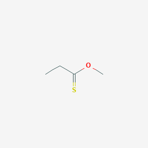 molecular formula C4H8OS B3050503 O-Methyl propanethioate CAS No. 26476-56-2