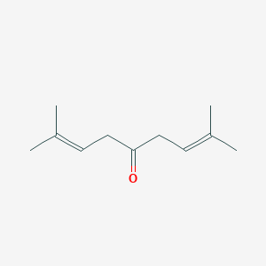 molecular formula C11H18O B3050510 2,7-Nonadien-5-one, 2,8-dimethyl- CAS No. 26536-72-1