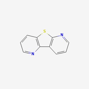 molecular formula C10H6N2S B3050520 噻吩并[2,3-b:4,5-b']二吡啶 CAS No. 26579-66-8