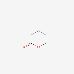 molecular formula C5H6O2 B3050525 3,4-Dihydro-2H-pyran-2-one CAS No. 26638-97-1