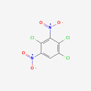 molecular formula C6HCl3N2O4 B3050544 1,2,4-三氯-3,5-二硝基苯 CAS No. 2678-21-9