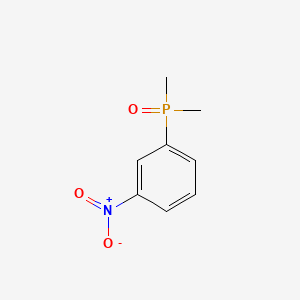 molecular formula C8H10NO3P B3050545 1-Dimethylphosphoryl-3-nitrobenzene CAS No. 26786-59-4