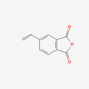 molecular formula C10H6O3 B3050550 5-乙烯基-2-苯并呋喃-1,3-二酮 CAS No. 26856-06-4