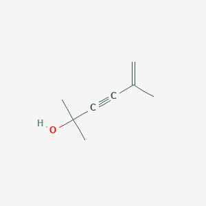 molecular formula C8H12O B3050558 2,5-Dimethylhex-5-en-3-yn-2-ol CAS No. 2696-26-6