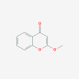 molecular formula C10H8O3 B3050559 2-Methoxy-4H-chromen-4-one CAS No. 26964-19-2