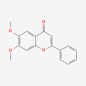 molecular formula C17H14O4 B3050560 6,7-Dimethoxyflavone CAS No. 26964-27-2