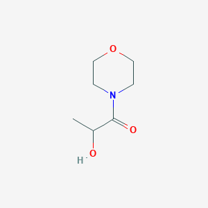 molecular formula C7H13NO3 B3050575 2-羟基-1-(吗啉-4-基)丙-1-酮 CAS No. 27097-66-1