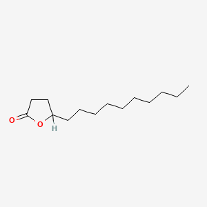 molecular formula C14H26O2 B3050596 gamma-Tetradecalactone CAS No. 2721-23-5