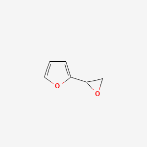 molecular formula C6H6O2 B3050630 2-(Oxiran-2-yl)furan CAS No. 2745-17-7