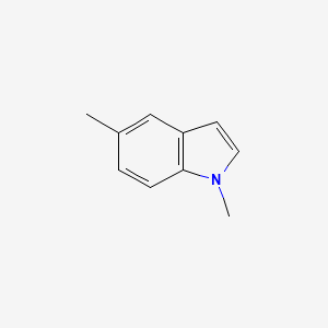 molecular formula C10H11N B3050678 1H-Indole, 1,5-dimethyl- CAS No. 27816-53-1