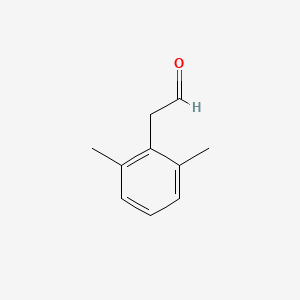 molecular formula C10H12O B3050684 2-(2,6-Dimethylphenyl)acetaldehyde CAS No. 27843-11-4