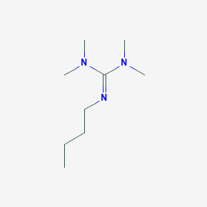 molecular formula C9H21N3 B3050696 N''-Butyl-N,N,N',N'-tetramethyl-guanidine CAS No. 27931-45-9