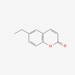 molecular formula C11H10O2 B3050705 6-Ethylcoumarin CAS No. 28045-77-4