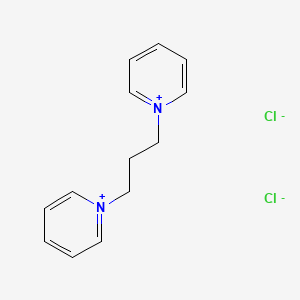 molecular formula C13H16Cl2N2 B3050741 Pyridinium, 1,1'-(1,3-propanediyl)bis-, dichloride CAS No. 28339-63-1