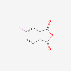 molecular formula C8H3IO3 B3050752 5-Iodoisobenzofuran-1,3-dione CAS No. 28418-89-5