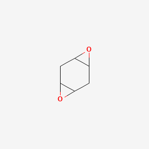molecular formula C6H8O2 B3050765 4,8-Dioxatricyclo[5.1.0.03,5]octane CAS No. 285-52-9