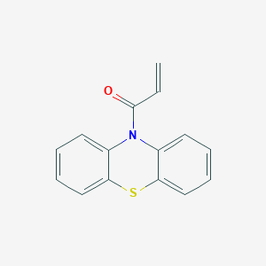 molecular formula C15H11NOS B3050768 1-(10H-Phenothiazin-10-YL)prop-2-EN-1-one CAS No. 28521-49-5