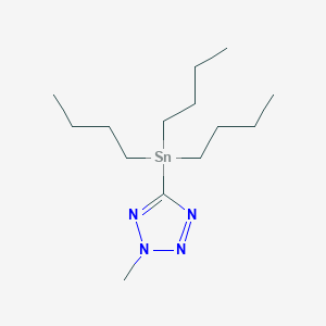molecular formula C14H30N4Sn B3050774 2-Methyl-5-(tributylstannyl)-2H-tetrazole CAS No. 285995-11-1