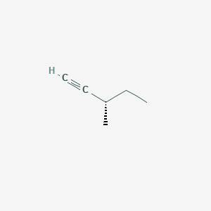 molecular formula C6H10 B3050777 (S)-3-Methylpent-1-yne CAS No. 2868-07-7