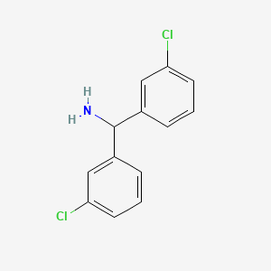 molecular formula C13H11Cl2N B3050781 Bis(3-chlorophenyl)methanamine CAS No. 286947-81-7