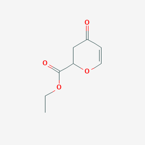 B3050784 Ethyl 4-oxo-3,4-dihydro-2H-pyran-2-carboxylate CAS No. 287193-06-0