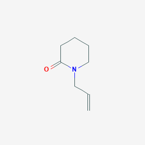 molecular formula C8H13NO B3050787 1-(Prop-2-en-1-yl)piperidin-2-one CAS No. 28737-46-4