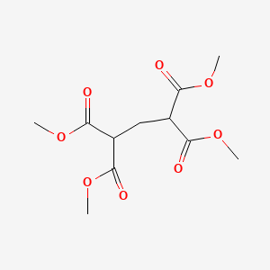 molecular formula C11H16O8 B3050795 1,1,3,3-Propanetetracarboxylic acid, tetramethyl ester CAS No. 28781-92-2